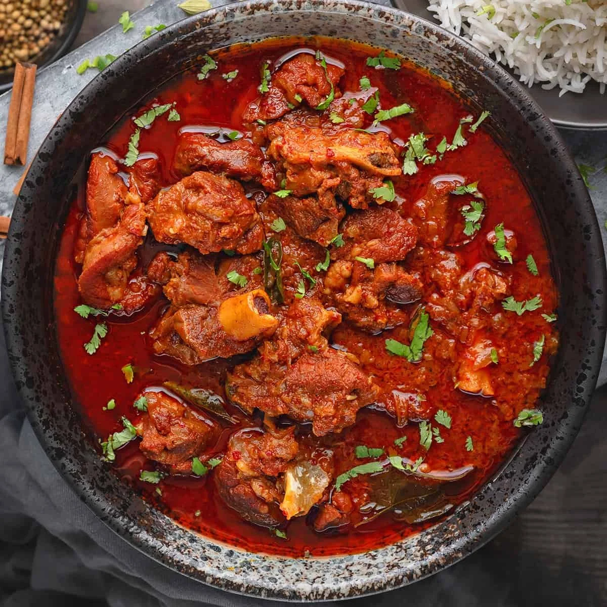 Lamb Vindaloo at Doaba Meat Shop in Taradale, Calgary NE