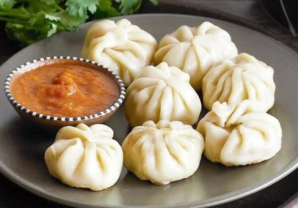Veg Momo at Doaba Meat Shop in Taradale, Calgary NE